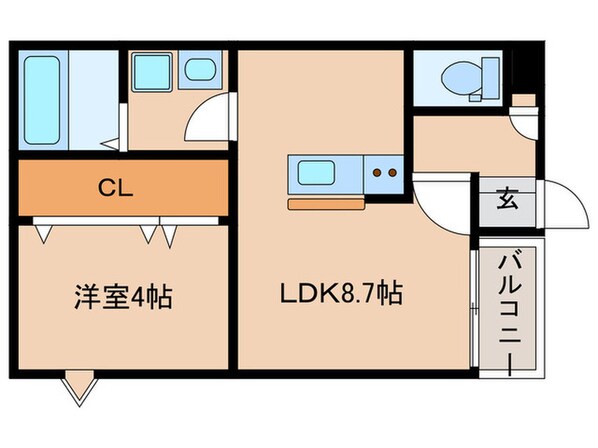 LECOCON一宮Ⅱの物件間取画像